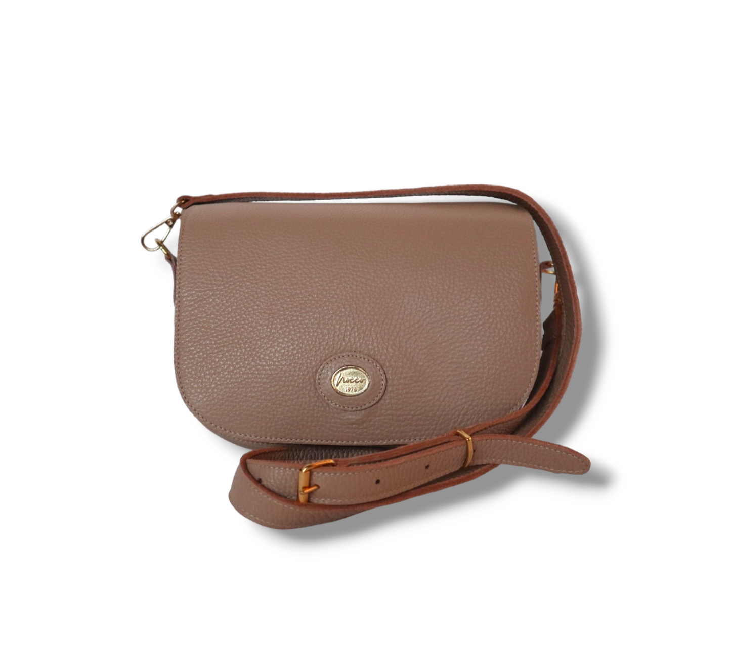MIA - saddle bag - borsa con tracolla in pelle martellata