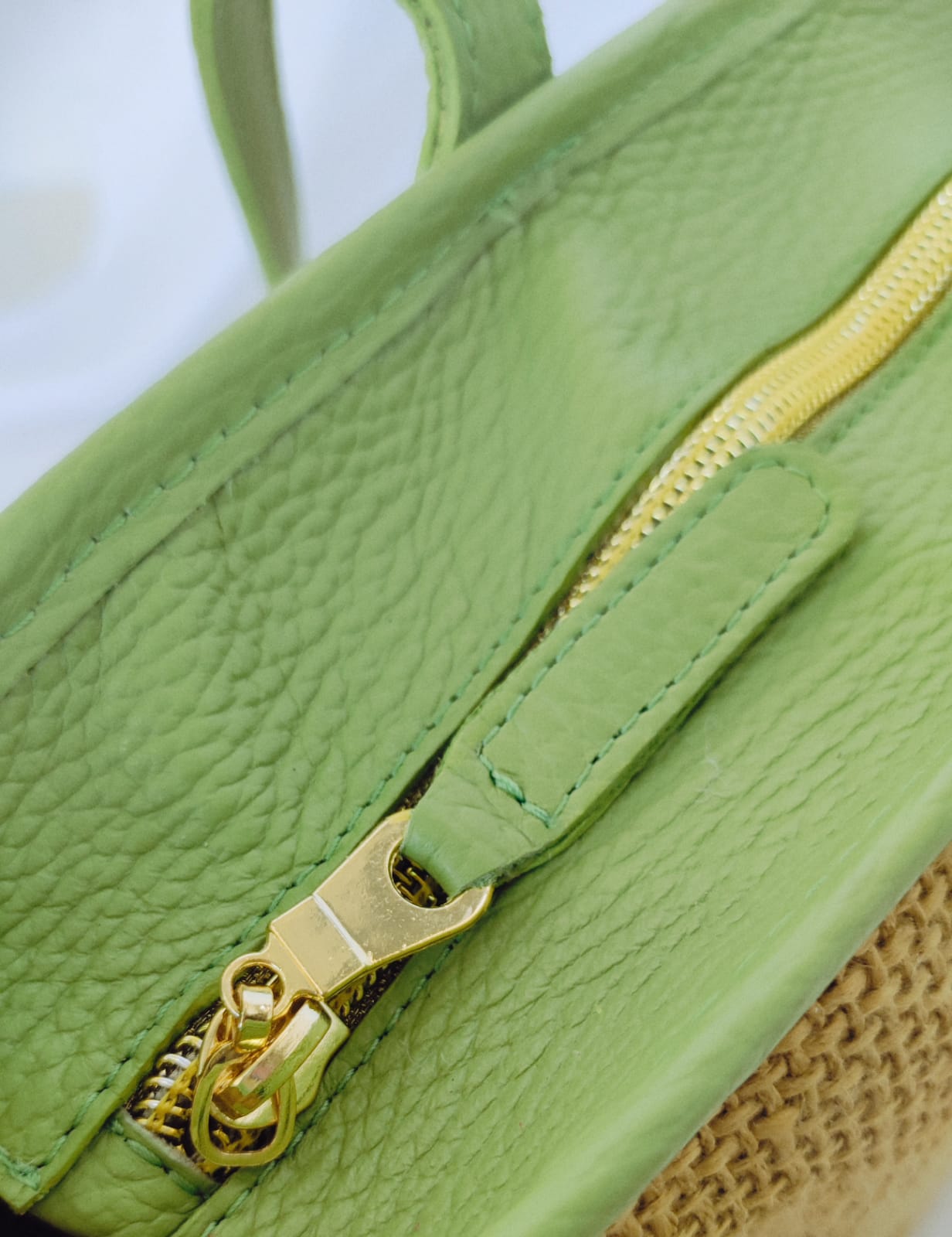 FIORELLA LIMITED - Shopper in canvas e pelle