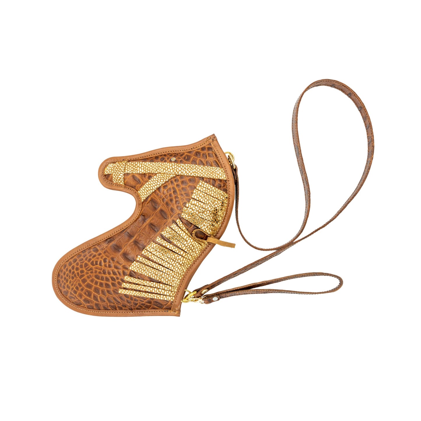 STELLA - Tracollina - horse bag - borsetta in pelle