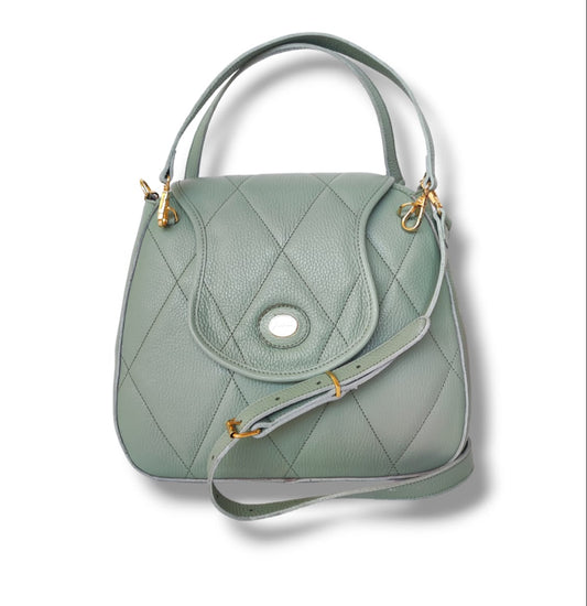 GIULIA - Borsa a mano in pelle martellata